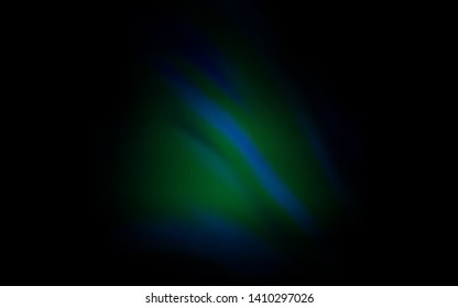 Dark BLUE vector colorful abstract background. Modern abstract illustration with gradient. New design for your business.