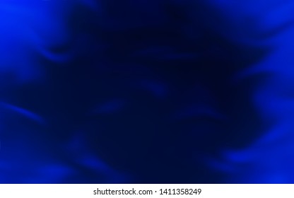 Dark BLUE vector colorful abstract background. New colored illustration in blur style with gradient. Background for designs.