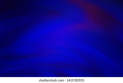 Dark BLUE vector colorful abstract background. New colored illustration in blur style with gradient. Blurred design for your web site.