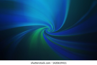 Dark BLUE vector colorful abstract background. Colorful illustration in abstract style with gradient. New style design for your brand book.