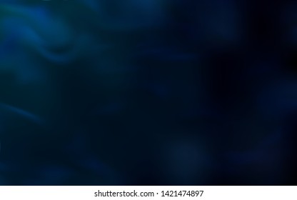 Dark BLUE vector colorful abstract background. New colored illustration in blur style with gradient. New style design for your brand book.