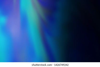 Dark BLUE vector colorful abstract texture. New colored illustration in blur style with gradient. New style for your business design.