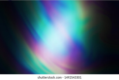 Dark BLUE vector colorful abstract background. Shining colored illustration in smart style. Completely new design for your business.