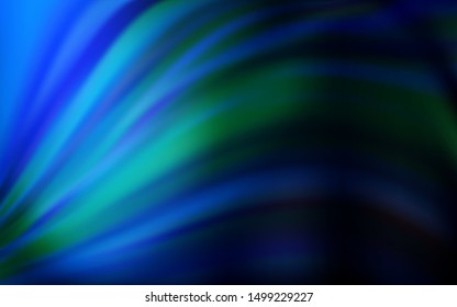 Dark BLUE vector colorful abstract texture. Creative illustration in halftone style with gradient. Smart design for your work.