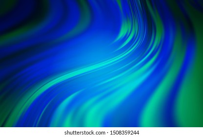 Dark BLUE vector colorful abstract texture. Glitter abstract illustration with gradient design. Background for a cell phone.