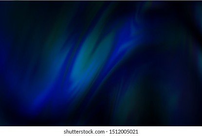 Dark BLUE vector colorful abstract background. An elegant bright illustration with gradient. New style design for your brand book.