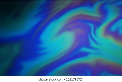 Dark BLUE vector colorful abstract texture. Glitter abstract illustration with gradient design. Background for designs.