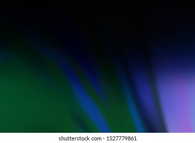 Dark BLUE vector colorful abstract background. Glitter abstract illustration with gradient design. Background for a cell phone.