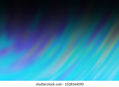 Dark BLUE vector colorful abstract background. Abstract colorful illustration with gradient. Smart design for your work.