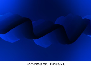 Dark BLUE vector colorful abstract texture. New colored illustration in blur style with gradient. New design for your business.