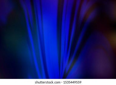 Dark BLUE vector colorful abstract texture. New colored illustration in blur style with gradient. New design for your business.