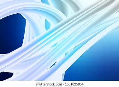 Dark BLUE vector colorful abstract background. An elegant bright illustration with gradient. Background for a cell phone.