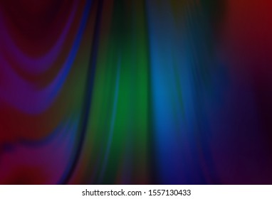 Dark BLUE vector colorful abstract texture. Colorful illustration in abstract style with gradient. The best blurred design for your business.