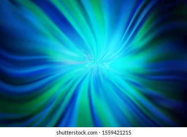 Dark BLUE vector colorful abstract background. Abstract colorful illustration with gradient. Elegant background for a brand book.