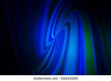Dark BLUE vector colorful abstract background. Glitter abstract illustration with gradient design. Elegant background for a brand book.