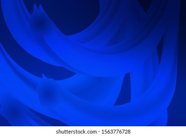 Dark BLUE vector colorful abstract background. Colorful illustration in abstract style with gradient. Background for a cell phone.