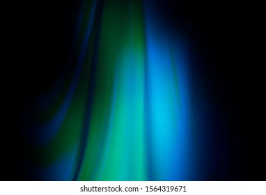 Dark BLUE vector colorful abstract background. An elegant bright illustration with gradient. New style design for your brand book.