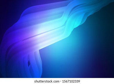 Dark BLUE vector colorful abstract background. Shining colorful illustration in smart style. New way of your design.