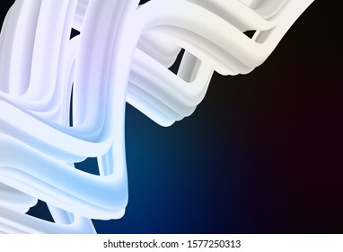 Dark BLUE vector colorful abstract texture. Creative illustration in halftone style with gradient. Blurred design for your web site.