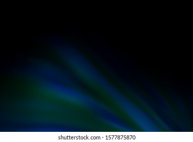 Dark BLUE vector colorful abstract background. Abstract colorful illustration with gradient. New style design for your brand book.