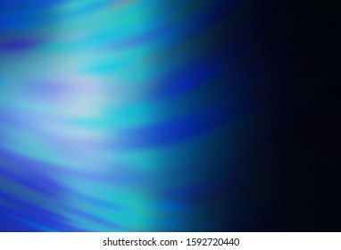 Dark BLUE vector colorful abstract texture. Colorful illustration in abstract style with gradient. Smart design for your work.