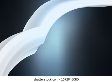 Dark BLUE vector colorful abstract texture. New colored illustration in blur style with gradient. Background for designs.
