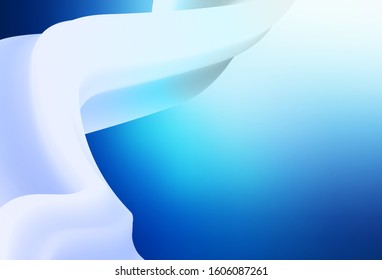 Dark BLUE vector colorful abstract background. Creative illustration in halftone style with gradient. Elegant background for a brand book.