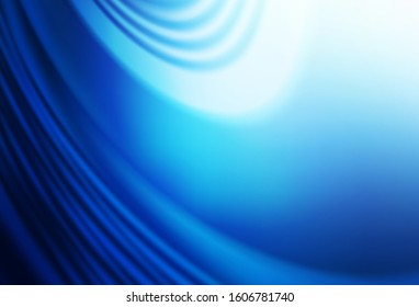 Dark BLUE vector colorful abstract background. Colorful abstract illustration with gradient. Smart design for your work.