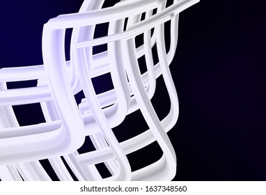 Dark BLUE vector colorful abstract background. Creative illustration in halftone style with gradient. Background for a cell phone.