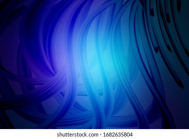 Dark BLUE vector colorful abstract texture. Colorful illustration in abstract style with gradient. Blurred design for your web site.