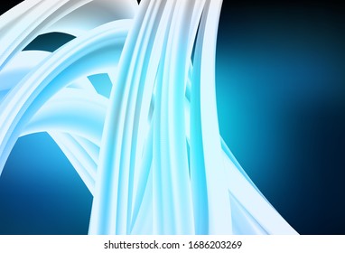 Dark BLUE vector colorful abstract texture. New colored illustration in blur style with gradient. Smart design for your work.