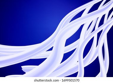 Textura abstracta de color oscuro vectorial AZUL. Ilustración creativa en estilo de medio tono con degradado. Nueva forma de tu diseño.