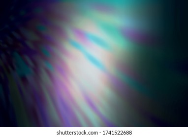 Dark BLUE vector colorful abstract background. Shining colorful illustration in smart style. The best blurred design for your business.