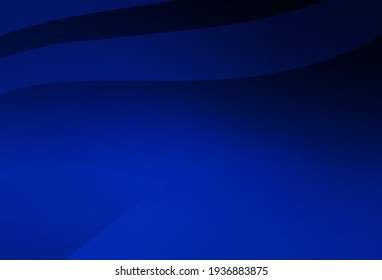 Fondo abstracto de color oscuro vectorial AZUL. Ilustración abstracta colorida con gradiente. Fondo para los diseños.
