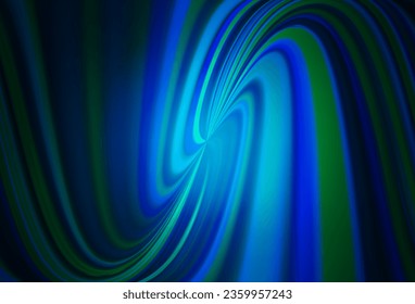Fondo abstracto de color oscuro vectorial AZUL. Nueva ilustración coloreada en estilo borroso con gradiente. Diseño borroso para su sitio web.