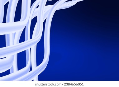 Dark BLUE vector colorful abstract texture. Creative illustration in halftone style with gradient. Background for a cell phone.