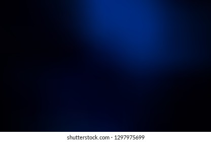 Dark BLUE vector colorful blur backdrop. A completely new colored illustration in blur style. Completely new design for your business.