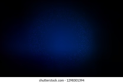 Dark BLUE vector colorful blur backdrop. New colored illustration in blur style with gradient. Blurred design for your web site.