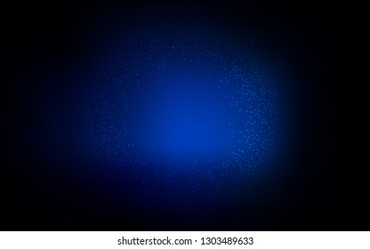 Dark BLUE vector colorful blur background. Abstract colorful illustration with gradient. Background for a cell phone.