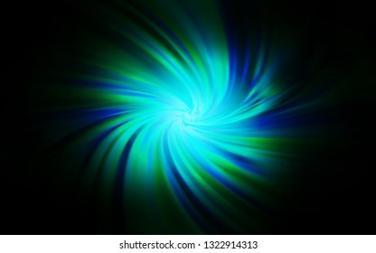 Dark BLUE vector colorful blur background. An elegant bright illustration with gradient. The best blurred design for your business.