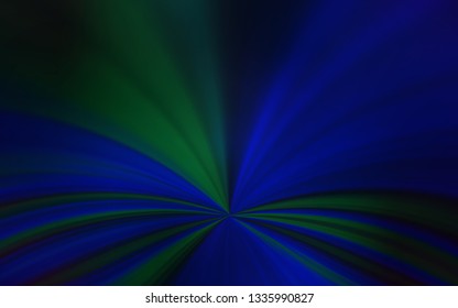 Dark BLUE vector colorful blur background. Modern abstract illustration with gradient. New way of your design.