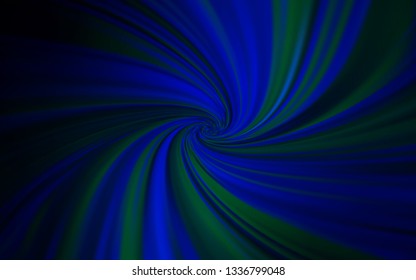 Dark BLUE vector colorful blur background. Abstract colorful illustration with gradient. Blurred design for your web site.
