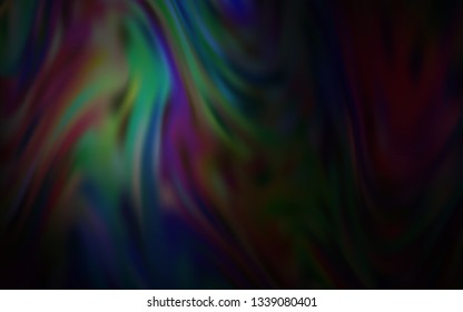 Dark BLUE vector colorful blur background. New colored illustration in blur style with gradient. New style for your business design.