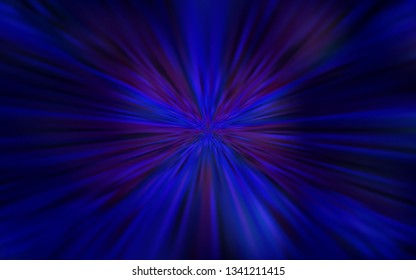 Dark BLUE vector colorful blur backdrop. Modern abstract illustration with gradient. Blurred design for your web site.
