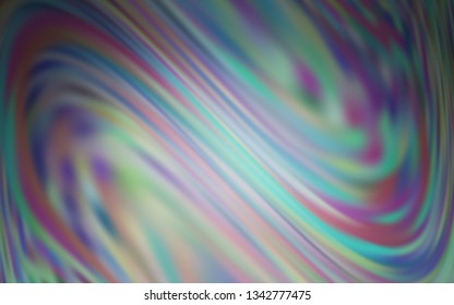 Dark BLUE vector colorful blur backdrop. An elegant bright illustration with gradient. Background for a cell phone.