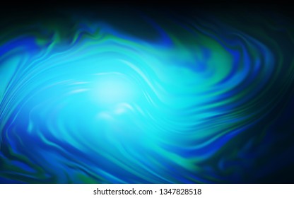 Dark BLUE vector colorful blur background. Colorful illustration in abstract style with gradient. Blurred design for your web site.