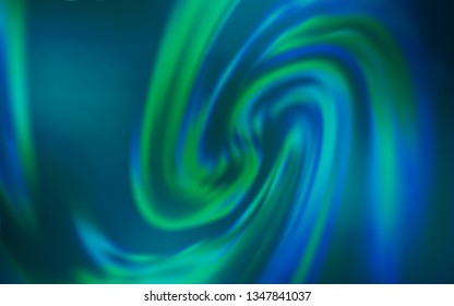 Dark BLUE vector colorful blur background. Creative illustration in halftone style with gradient. Completely new design for your business.