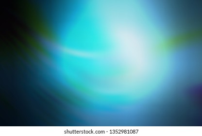 Dark BLUE vector colorful blur background. Modern abstract illustration with gradient. Background for a cell phone.