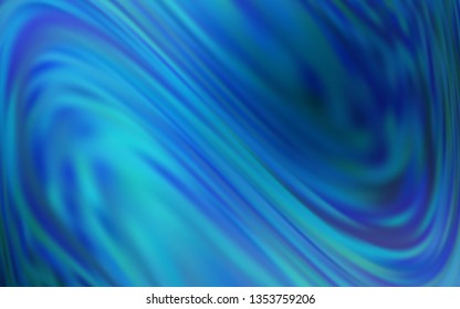 Dark BLUE vector colorful blur background. Colorful illustration in abstract style with gradient. New style design for your brand book.