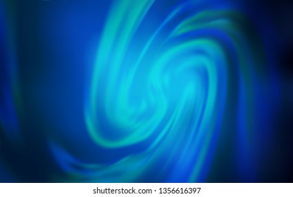 Dark BLUE vector colorful blur backdrop. Colorful illustration in abstract style with gradient. Completely new design for your business.